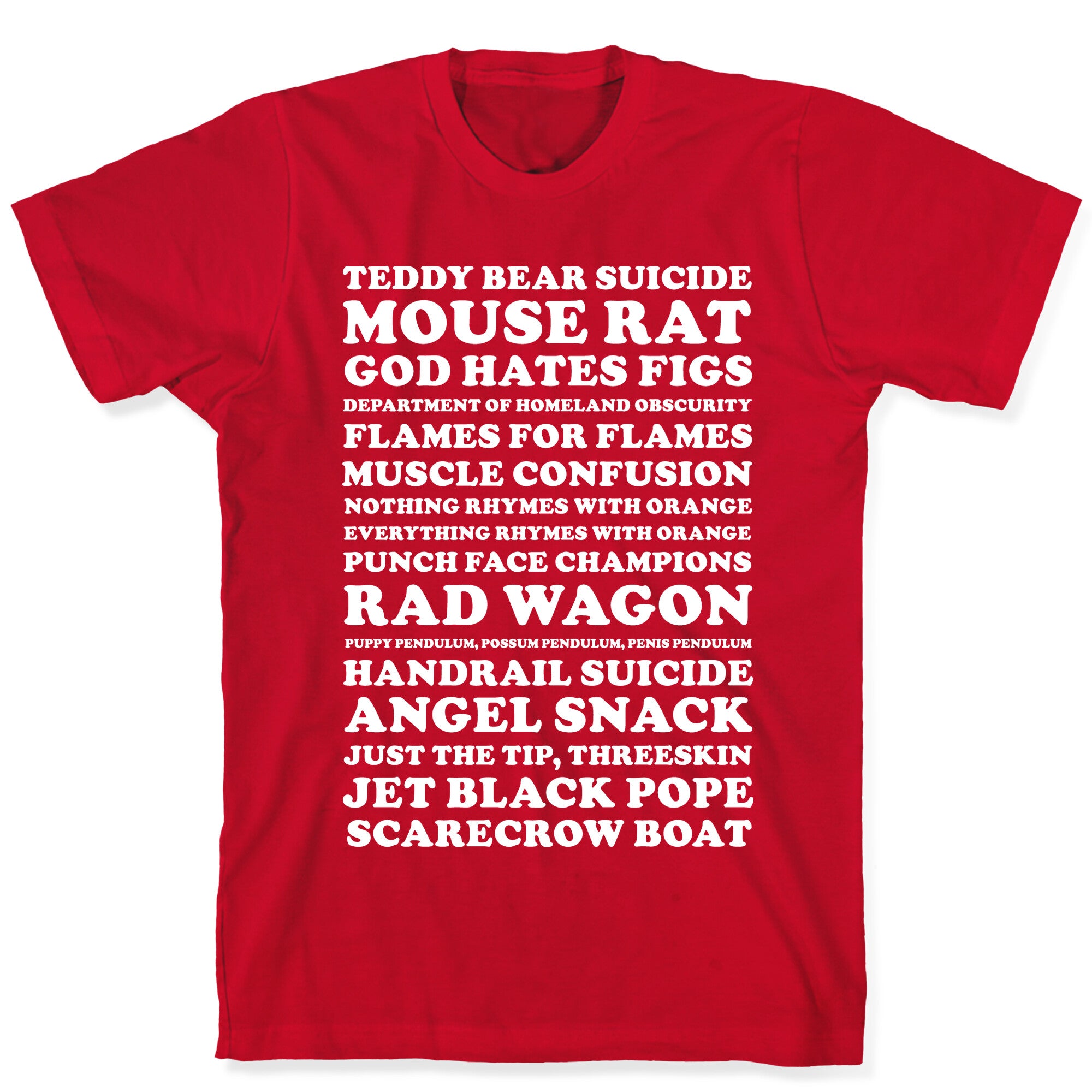 Andy Dwyer Band Names T-Shirt